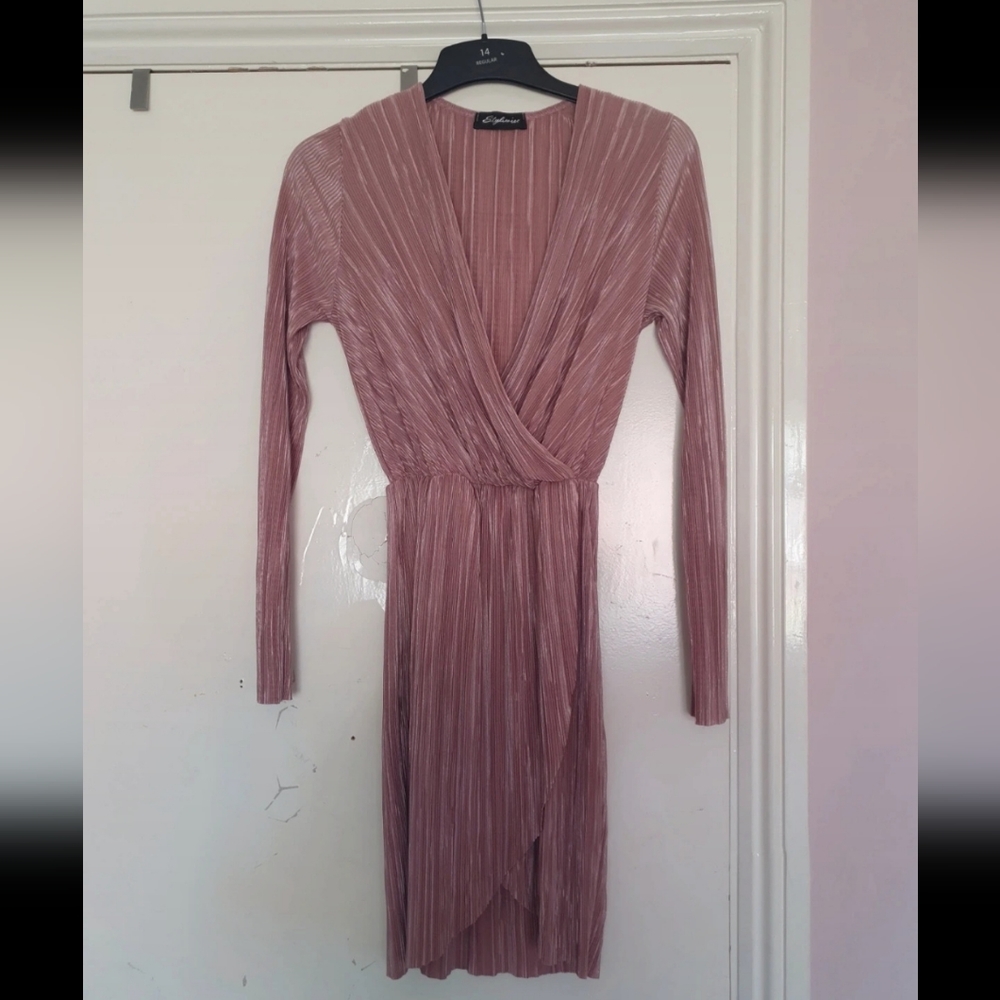 Ladies wrap front dress..size 10 - Picture 1 of 1